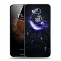 Дизайнерский пластиковый чехол для Huawei G8 Dark souls