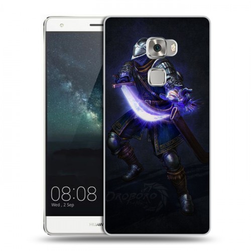 Дизайнерский пластиковый чехол для Huawei Mate S Dark souls