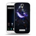 Дизайнерский пластиковый чехол для Doogee X6 Dark souls