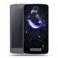 Дизайнерский силиконовый чехол для ZTE Blade L5 Dark souls