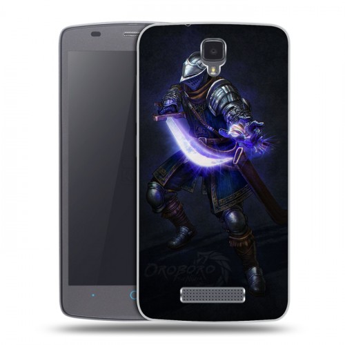 Дизайнерский силиконовый чехол для ZTE Blade L5 Dark souls