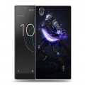 Дизайнерский пластиковый чехол для Sony Xperia L1 Dark souls