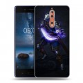 Дизайнерский пластиковый чехол для Nokia 8 Dark souls