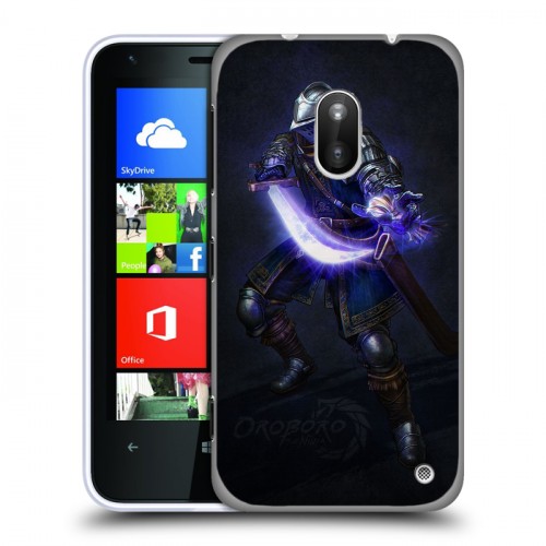 Дизайнерский силиконовый чехол для Nokia Lumia 620 Dark souls