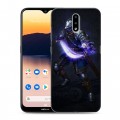 Дизайнерский пластиковый чехол для Nokia 2.3 Dark souls