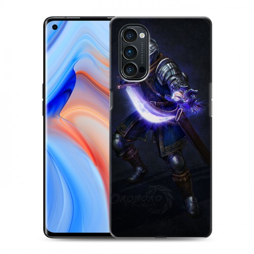 Дизайнерский пластиковый чехол для OPPO Reno4 Pro Dark souls