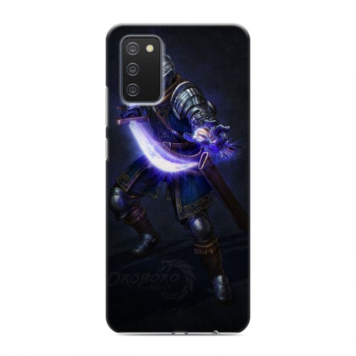 Дизайнерский пластиковый чехол для Samsung Galaxy A02s Dark souls