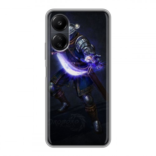 Дизайнерский силиконовый чехол для Xiaomi Poco C65 Dark souls