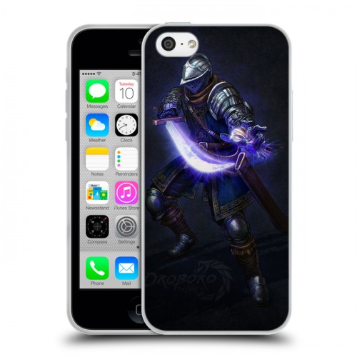 Дизайнерский пластиковый чехол для Iphone 5c Dark souls