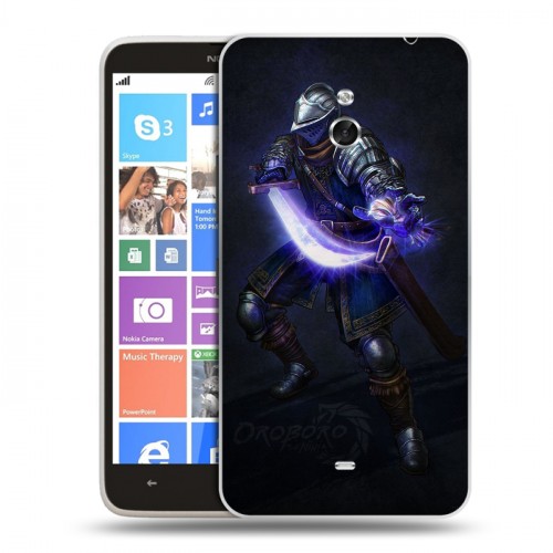 Дизайнерский пластиковый чехол для Nokia Lumia 1320 Dark souls