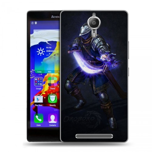 Дизайнерский пластиковый чехол для Lenovo P90 Dark souls