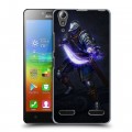 Дизайнерский пластиковый чехол для Lenovo A6000 Dark souls