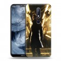 Дизайнерский пластиковый чехол для Nokia 6.1 Plus Deus ex