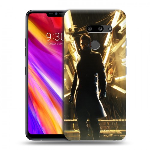 Дизайнерский пластиковый чехол для LG G8 ThinQ Deus ex