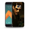 Дизайнерский пластиковый чехол для HTC 10 Deus ex