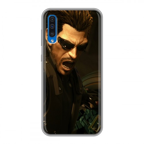 Дизайнерский силиконовый чехол для Samsung Galaxy A50 Deus ex