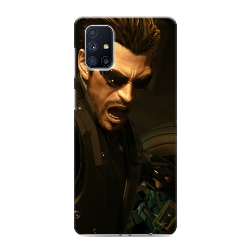 Дизайнерский пластиковый чехол для Samsung Galaxy M51 Deus ex