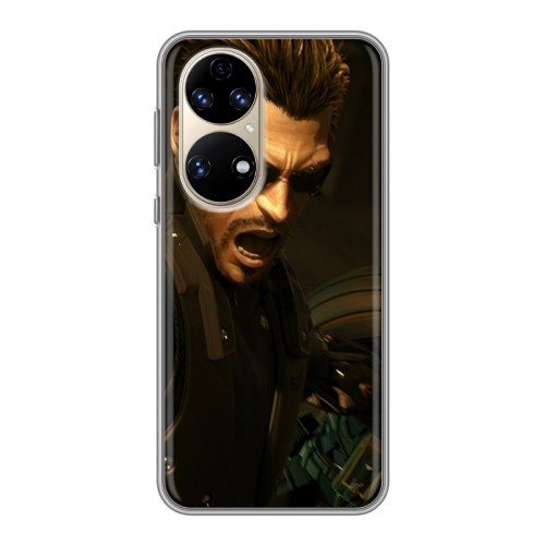 Дизайнерский силиконовый чехол для Huawei P50 Pro Deus ex