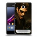 Дизайнерский силиконовый чехол для Sony Xperia E1 Deus ex