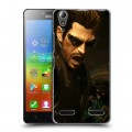 Дизайнерский пластиковый чехол для Lenovo A6000 Deus ex