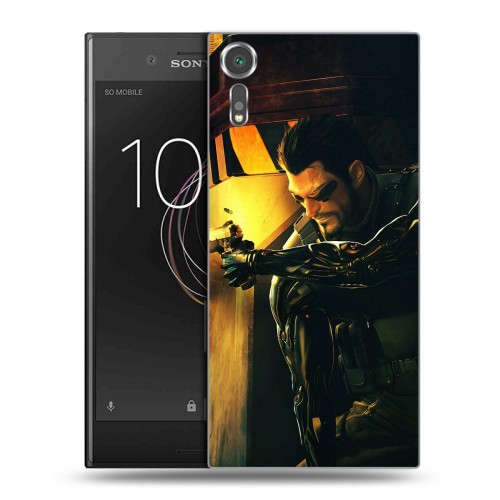 Дизайнерский пластиковый чехол для Sony Xperia XZs Deus ex