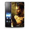 Дизайнерский пластиковый чехол для Sony Xperia TX Deus ex