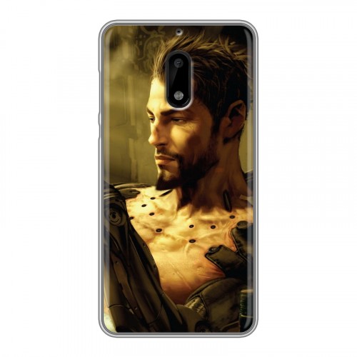 Дизайнерский пластиковый чехол для Nokia 6 Deus ex