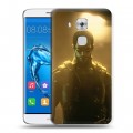 Дизайнерский пластиковый чехол для Huawei Nova Plus Deus ex