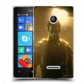 Дизайнерский пластиковый чехол для Microsoft Lumia 435 Deus ex