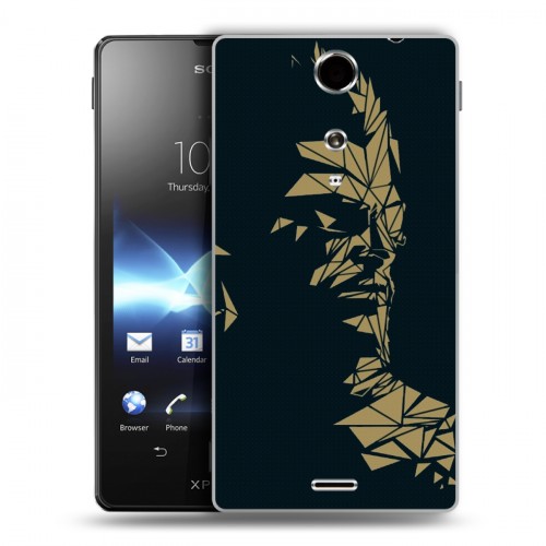 Дизайнерский пластиковый чехол для Sony Xperia TX Deus ex