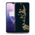 Дизайнерский пластиковый чехол для OnePlus 7 Deus ex