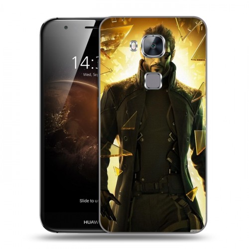 Дизайнерский пластиковый чехол для Huawei G8 Deus ex