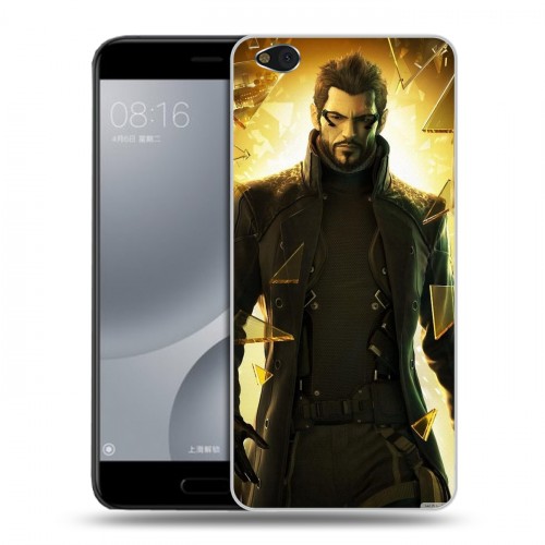 Дизайнерский пластиковый чехол для Xiaomi Mi5C Deus ex