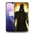 Дизайнерский пластиковый чехол для OnePlus 7 Deus ex