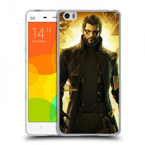 Дизайнерский силиконовый чехол для Xiaomi Mi Note Deus ex