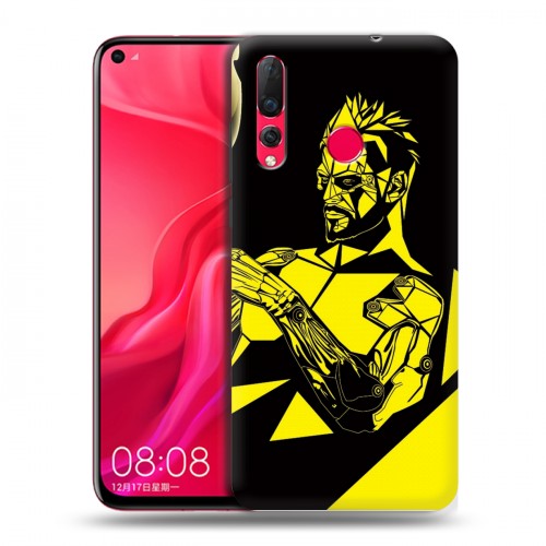 Дизайнерский пластиковый чехол для Huawei Nova 4 Deus ex