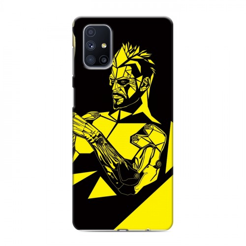 Дизайнерский пластиковый чехол для Samsung Galaxy M51 Deus ex