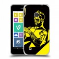 Дизайнерский пластиковый чехол для Nokia Lumia 530 Deus ex