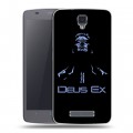 Дизайнерский силиконовый чехол для ZTE Blade L5 Deus ex