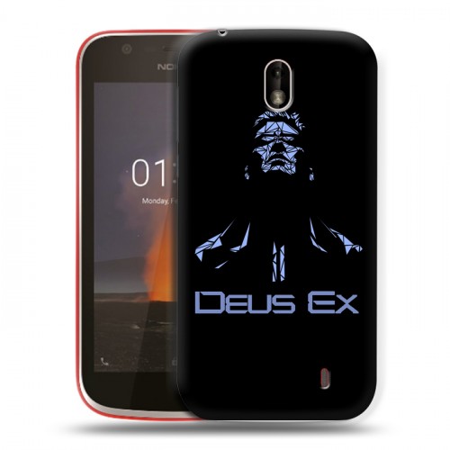 Дизайнерский пластиковый чехол для Nokia 1 Deus ex