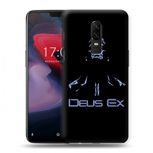 Дизайнерский пластиковый чехол для OnePlus 6 Deus ex