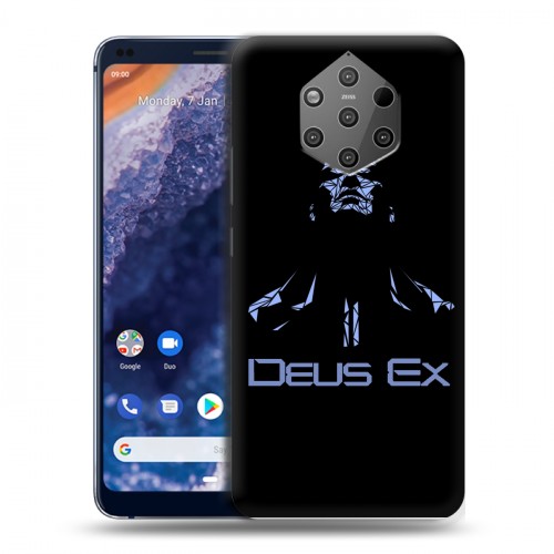 Дизайнерский пластиковый чехол для Nokia 9 PureView Deus ex