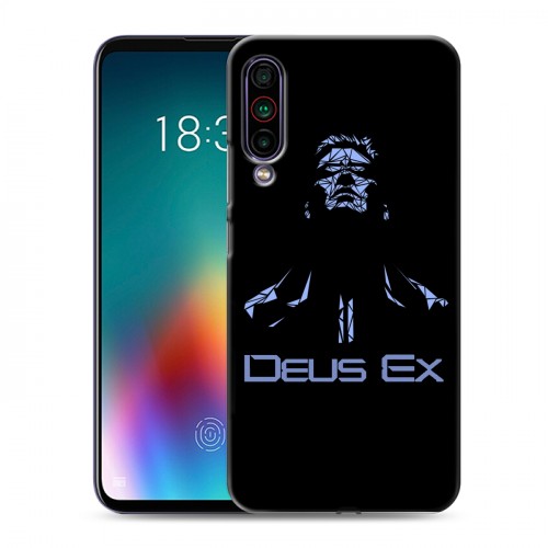 Дизайнерский силиконовый чехол для Meizu 16T Deus ex