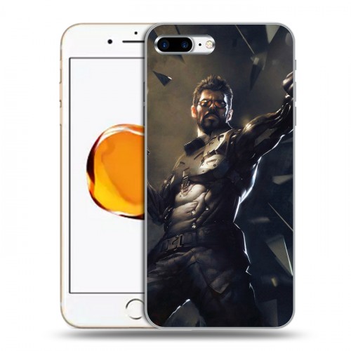 Дизайнерский пластиковый чехол для Iphone 7 Plus / 8 Plus Deus ex