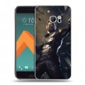 Дизайнерский пластиковый чехол для HTC 10 Deus ex