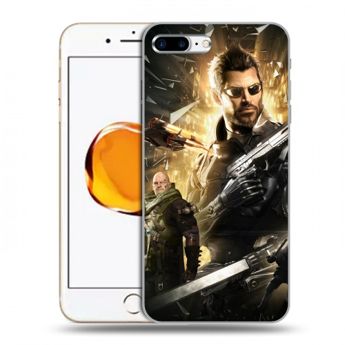 Дизайнерский пластиковый чехол для Iphone 7 Plus / 8 Plus Deus ex