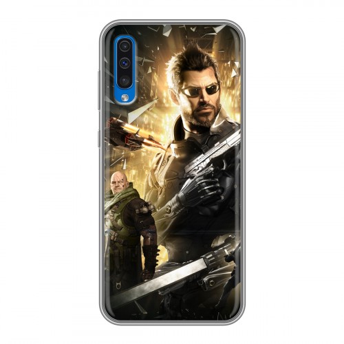 Дизайнерский силиконовый чехол для Samsung Galaxy A50 Deus ex