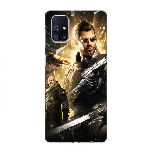 Дизайнерский пластиковый чехол для Samsung Galaxy M51 Deus ex