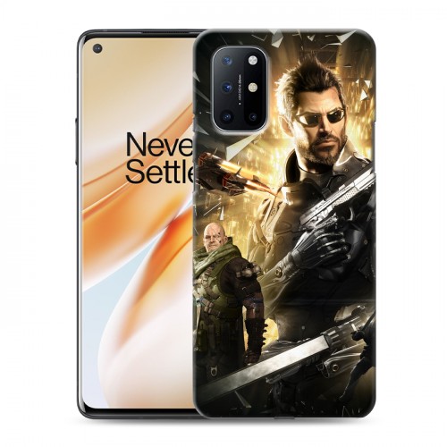 Дизайнерский пластиковый чехол для OnePlus 8T Deus ex