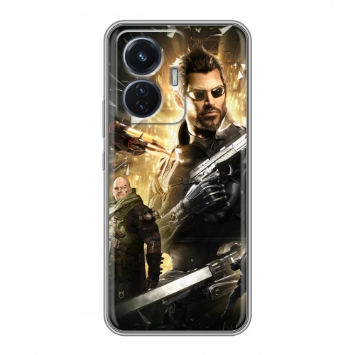 Дизайнерский силиконовый чехол для Vivo T1 Deus ex